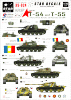 Star Decals 35-924 Cold War T-54 and T-55 tanks 1/35
